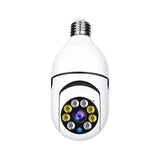 Smart DataCâmera: Lâmpada WiFi 1080P - Segurança Residencial HD