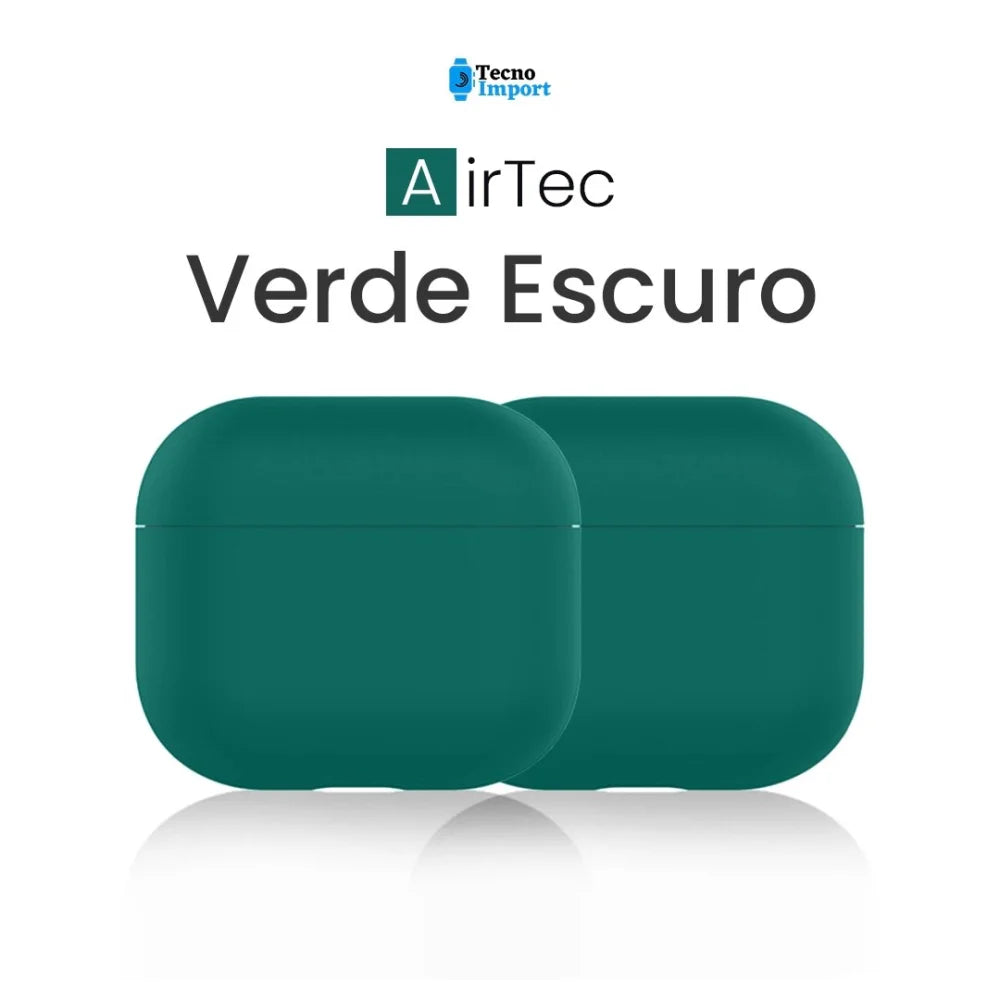 Capinha Colorida para AirTec 3 - Verde Escuro