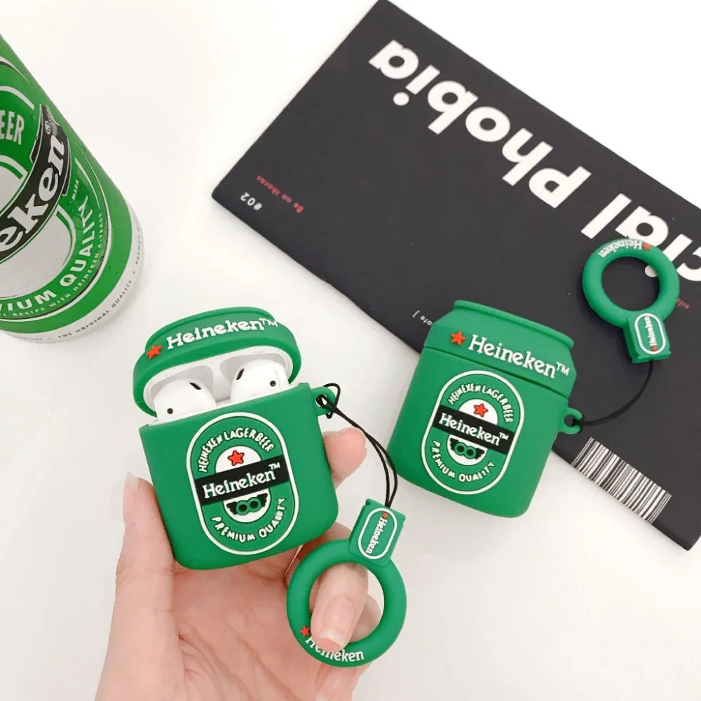Capinha para Fone de Ouvido Heineken