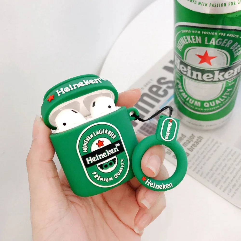 Capinha para Fone de Ouvido Heineken