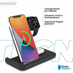 Carregador 4 em 1 via Indução TecnoCharger