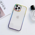 Case Aurora - iPhone 13 / Amarelo, Azul e Roxo