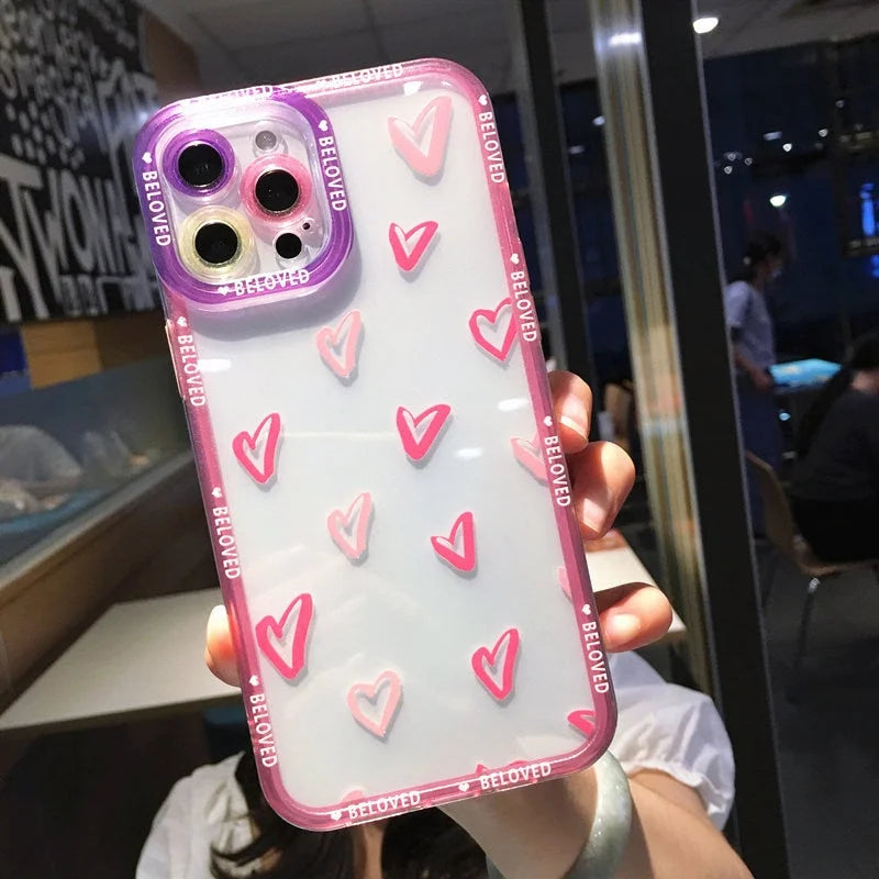 Case Beloved - iPhone XS Max / Rosa e Roxo