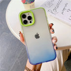 Case Bicolors - iPhone XS Max / Verde e Azul