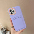 Case Card Colors - iPhone 13 e 14 / Roxo