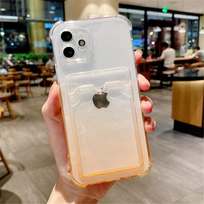 Case Card Degrade - iPhone 11 / Amarelo