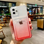 Case Card Degrade - iPhone 11 / Vermelho