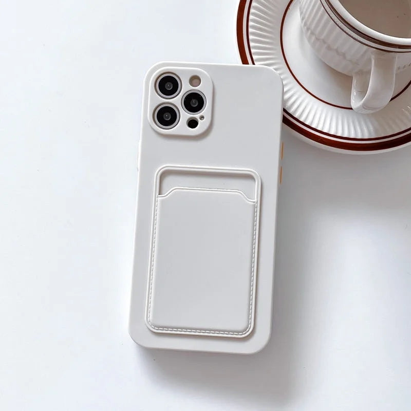 Case Card Full - iPhone 7 e 8 / Branco