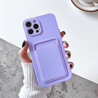 Case Card Full - iPhone 7 e 8 / Lilás