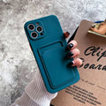 Case Card Full - iPhone 7 e 8 / Verde Escuro