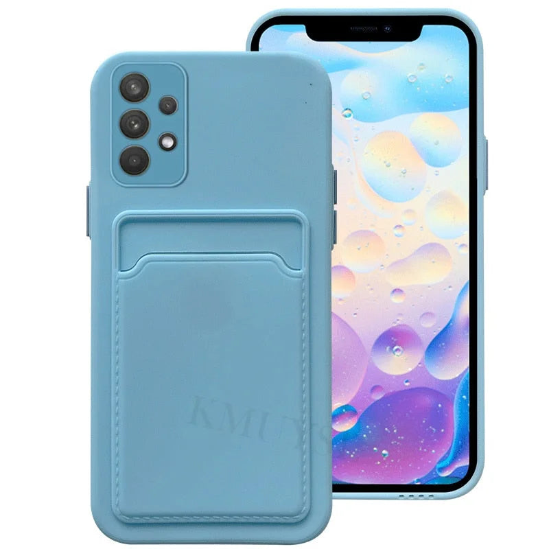 Case Card - Linha A A01 M01 / Azul