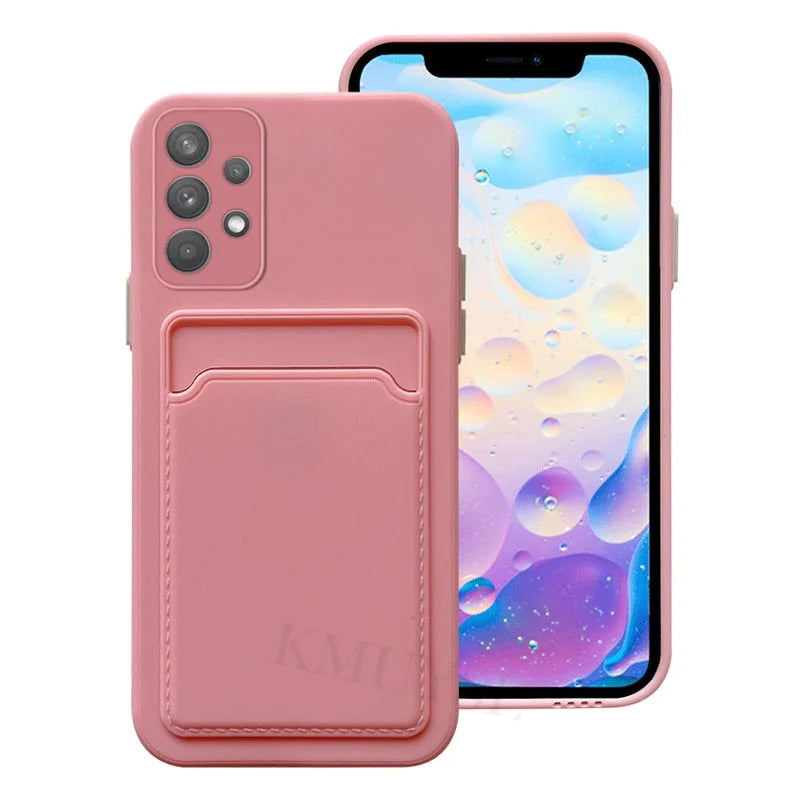 Case Card - Linha A A01 M01 / Rosa