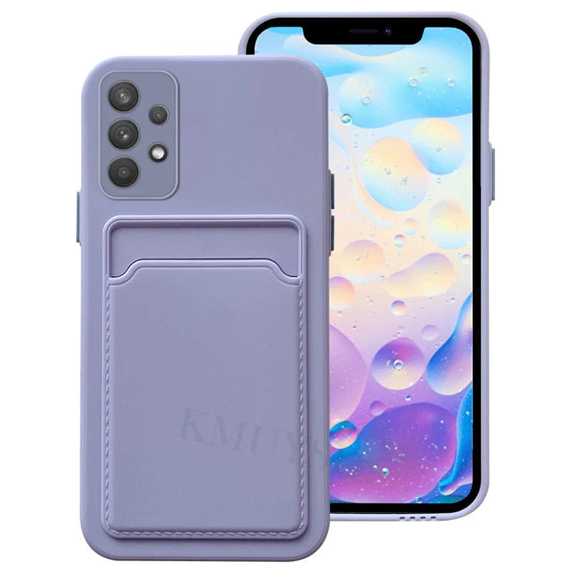 Case Card - Linha A A01 M01 / Roxo