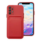 Case Card - Linha A A01 M01 / Vermelho Camelia