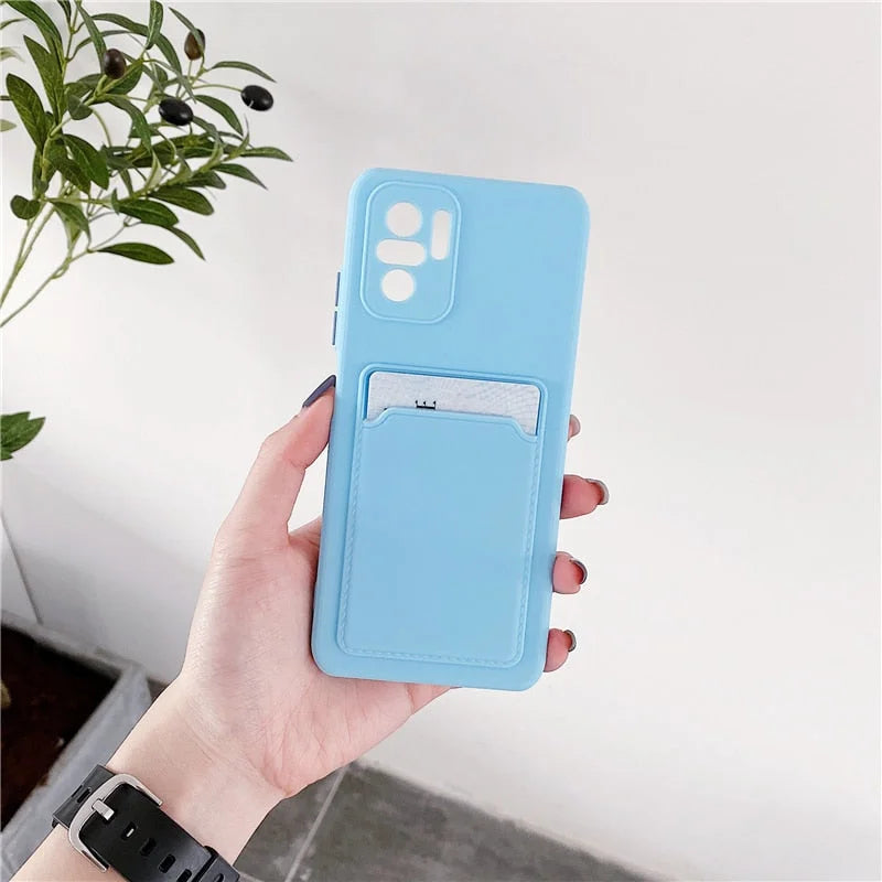 Case Card - Xiaomi Redmi Note 10 4G / Azul Claro