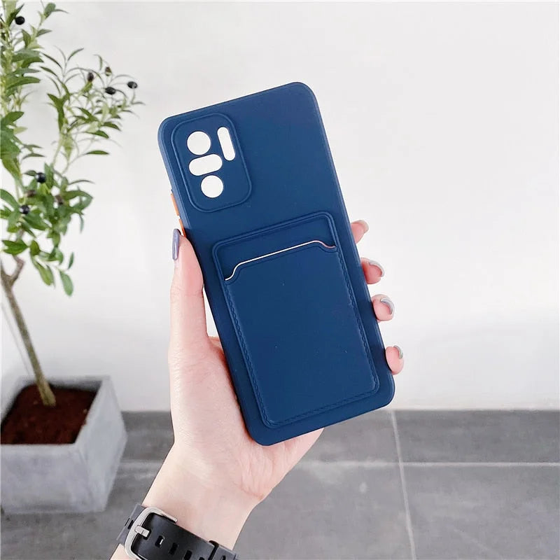 Case Card - Xiaomi Redmi Note 10 4G / Azul Escuro