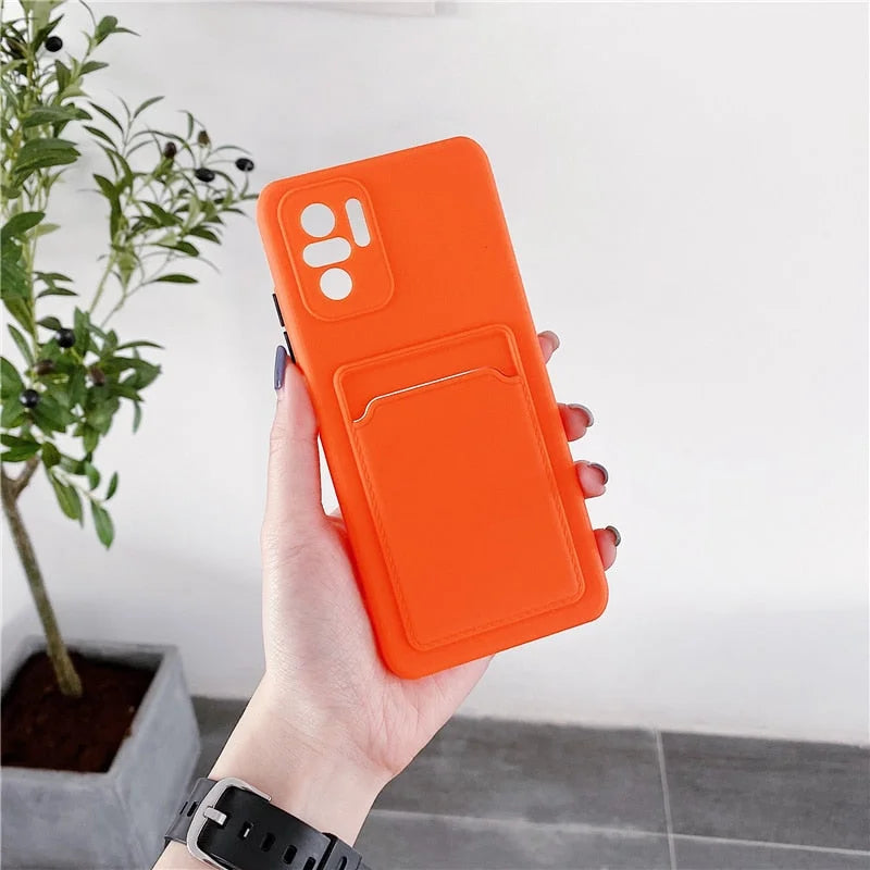 Case Card - Xiaomi Redmi Note 10 4G / Laranja