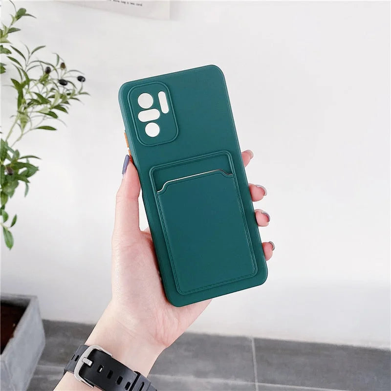 Case Card - Xiaomi Redmi Note 10 4G / Verde Escuro