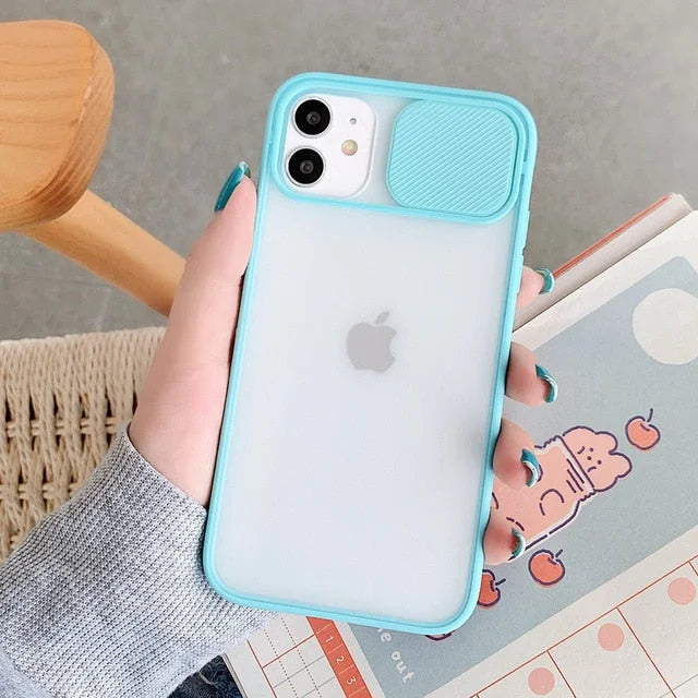 Case Cover Candy - iPhone 7 e 8 / Azul Claro