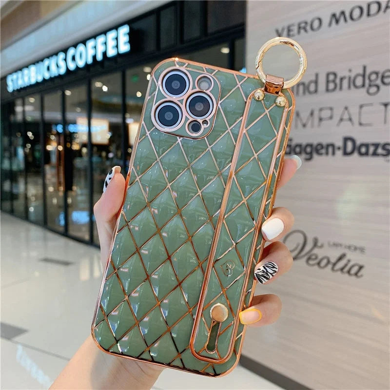 Case Diamond Strap - iPhone 7 e 8 / Verde