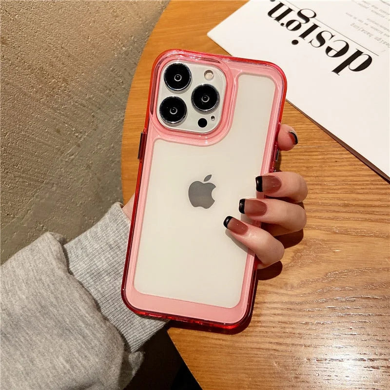 Case Gel - iPhone 14 / Rosa