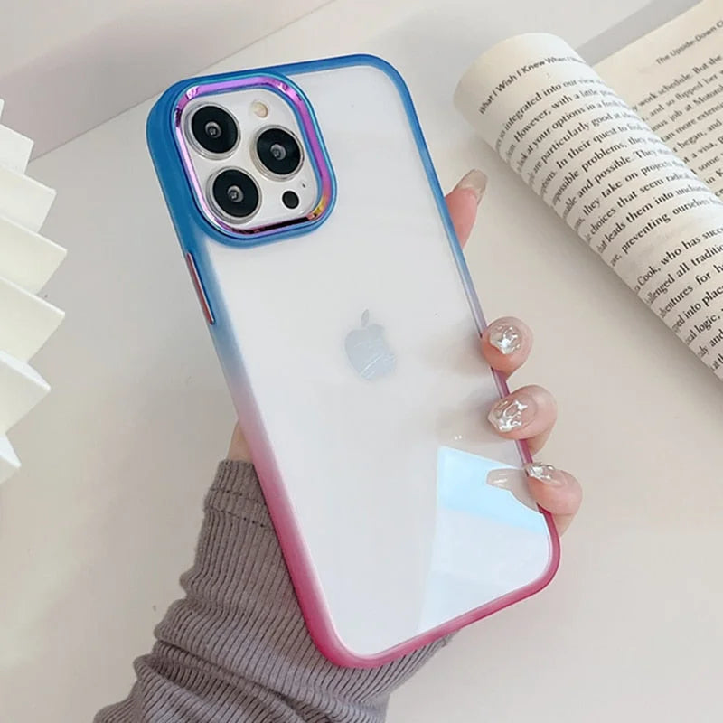 Case Gradient - iPhone 11 / Azul e Rosa