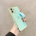 Case Heart Strap - iPhone 7, 8 e SE 2020 / Verde