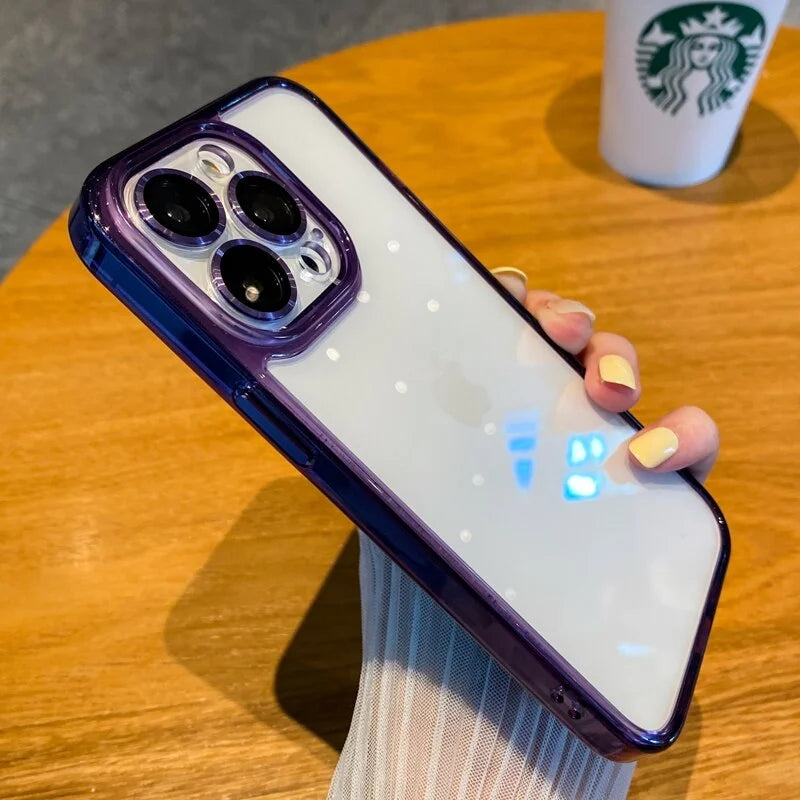 Case Lens Colors - Roxo / iPhone 14