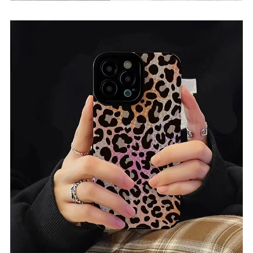 Case Leopard Colorful
