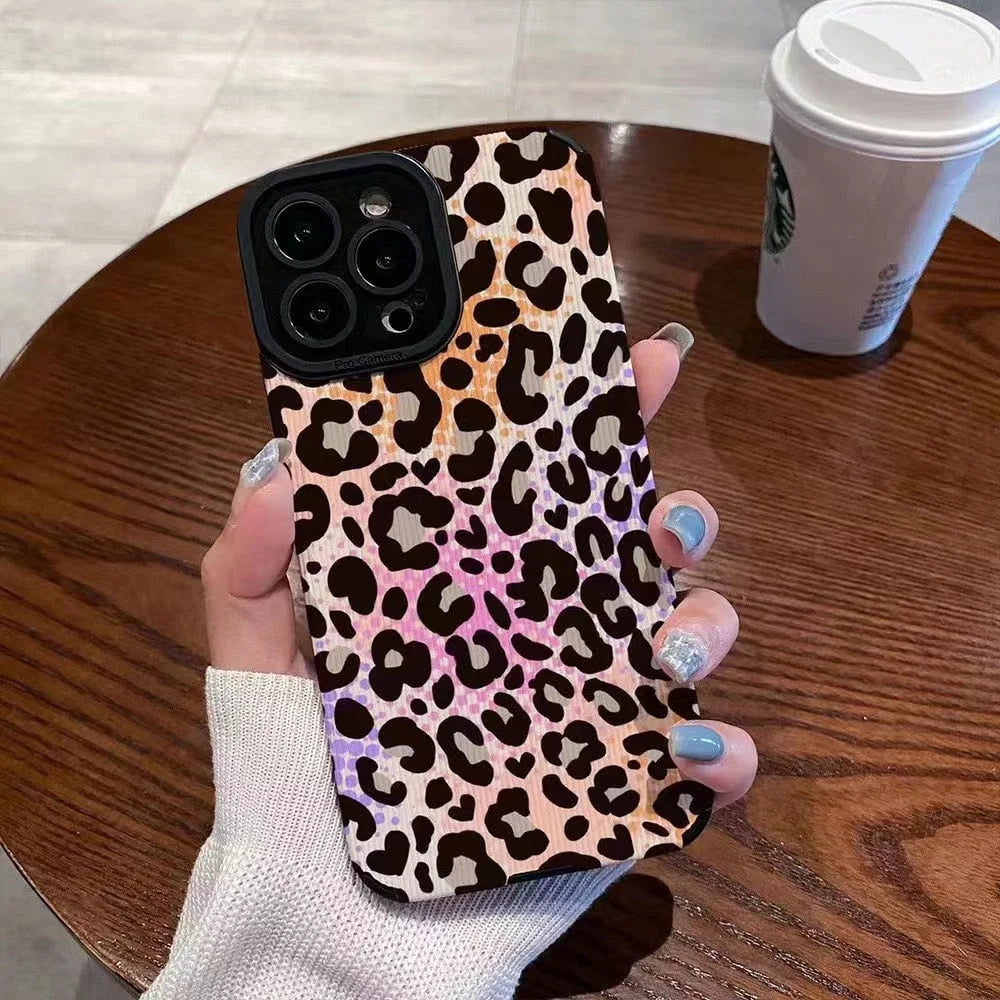 Case Leopard Colorful - iPhone 7