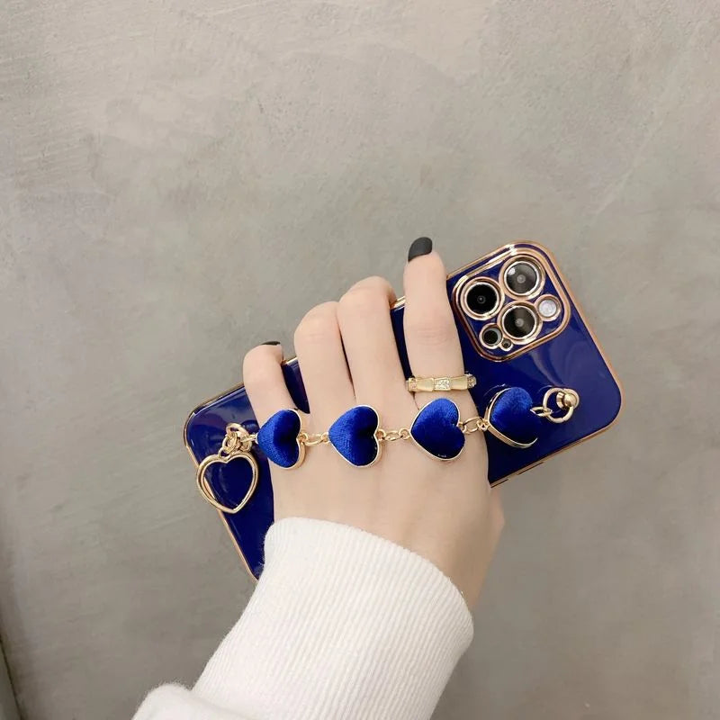 Case Love Chain - iPhone 7 e 8 / Azul