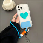 Case Lovers - Transparente e Azul / iPhone 7, 8 SE 2020