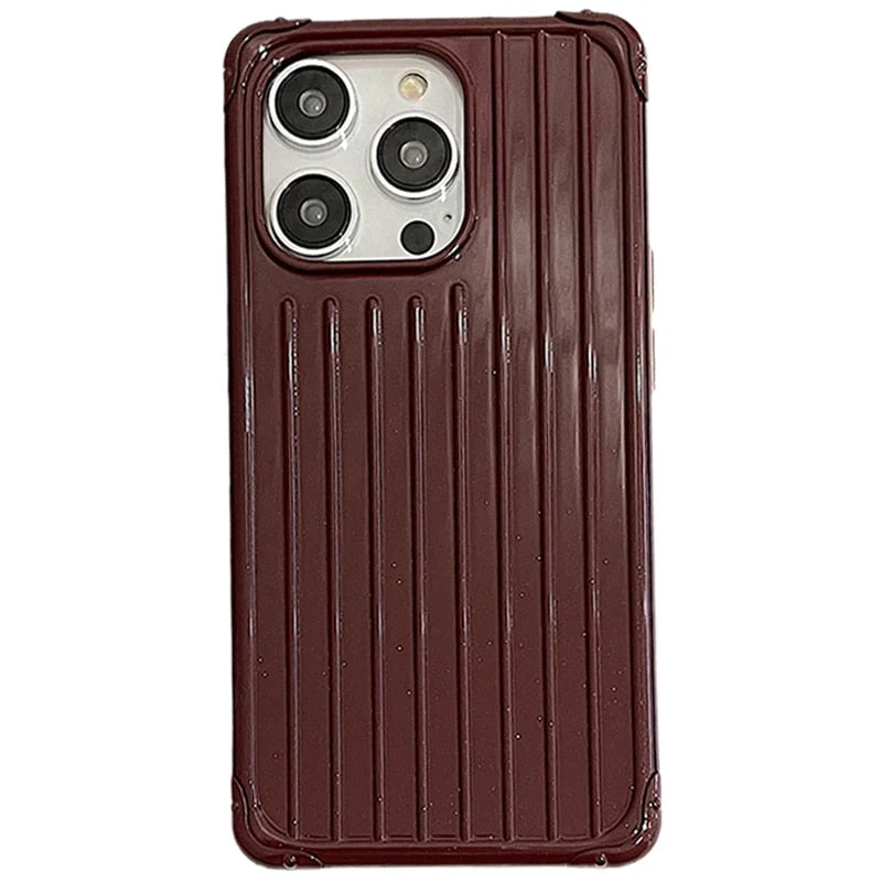 Case Luggage Bumper - Vinho / iPhone 14