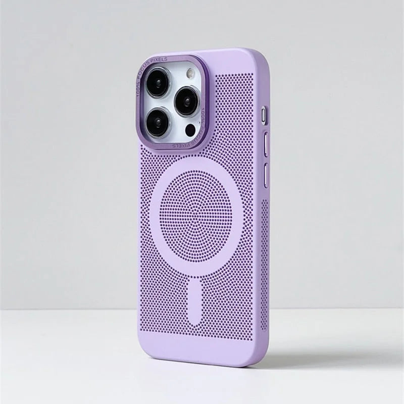 Case Mag Breathe - iPhone 14 / Lilás