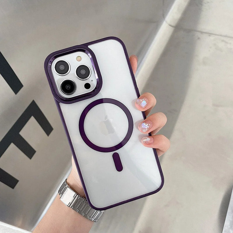 Case Mag Color Fit - Roxo / iPhone 15