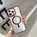 Case Mag Color Fit - Vinho / iPhone 15