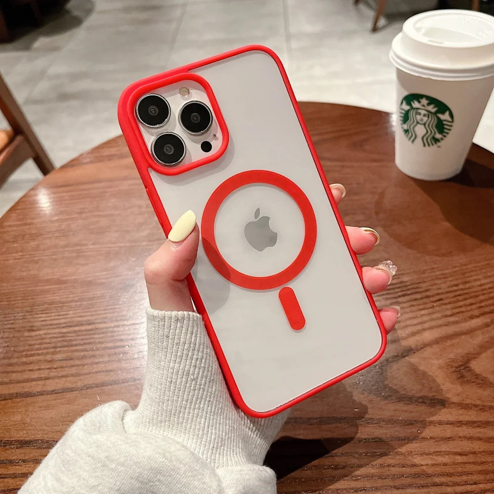 Case Mag Fit - Vermelho / iPhone 14