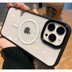 Case Mag Glass - Preto / iPhone 14