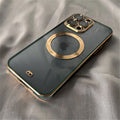 Case Mag Golden - Verde / iPhone 14