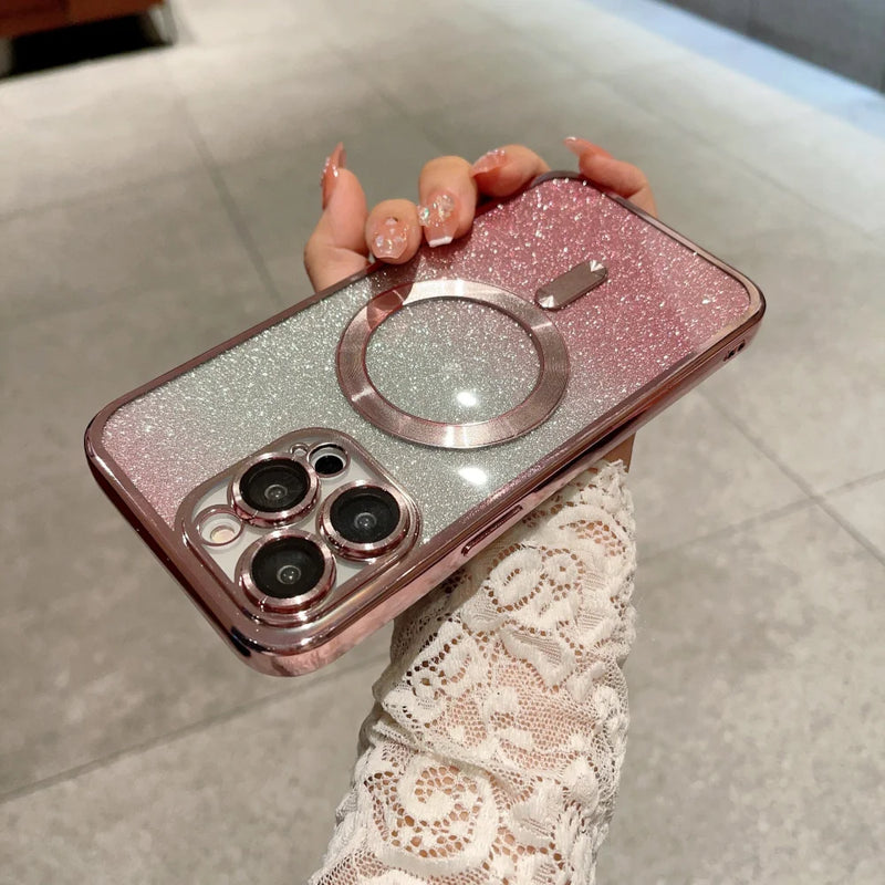 Case Mag Shine - Rosa / iPhone 11 Pro Max