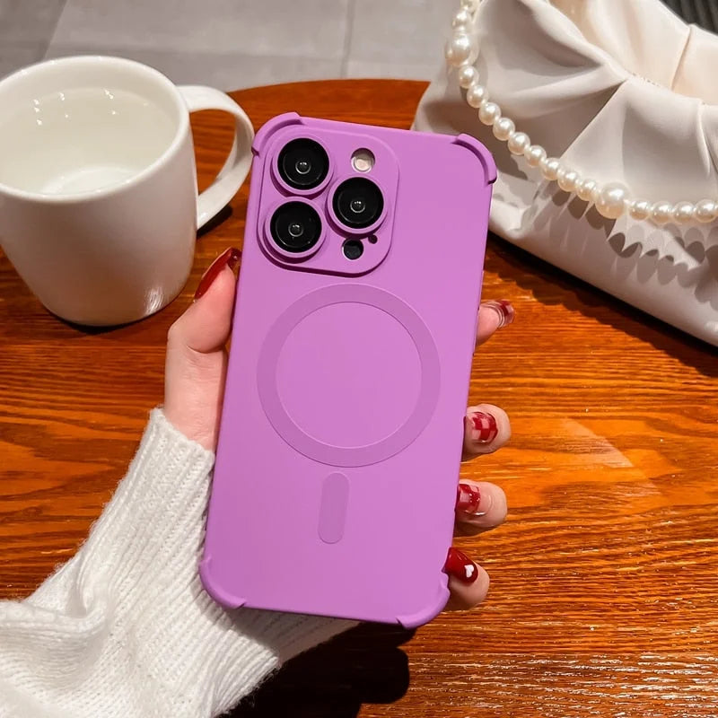 Case Mag Shock - iPhone 14 / Roxo