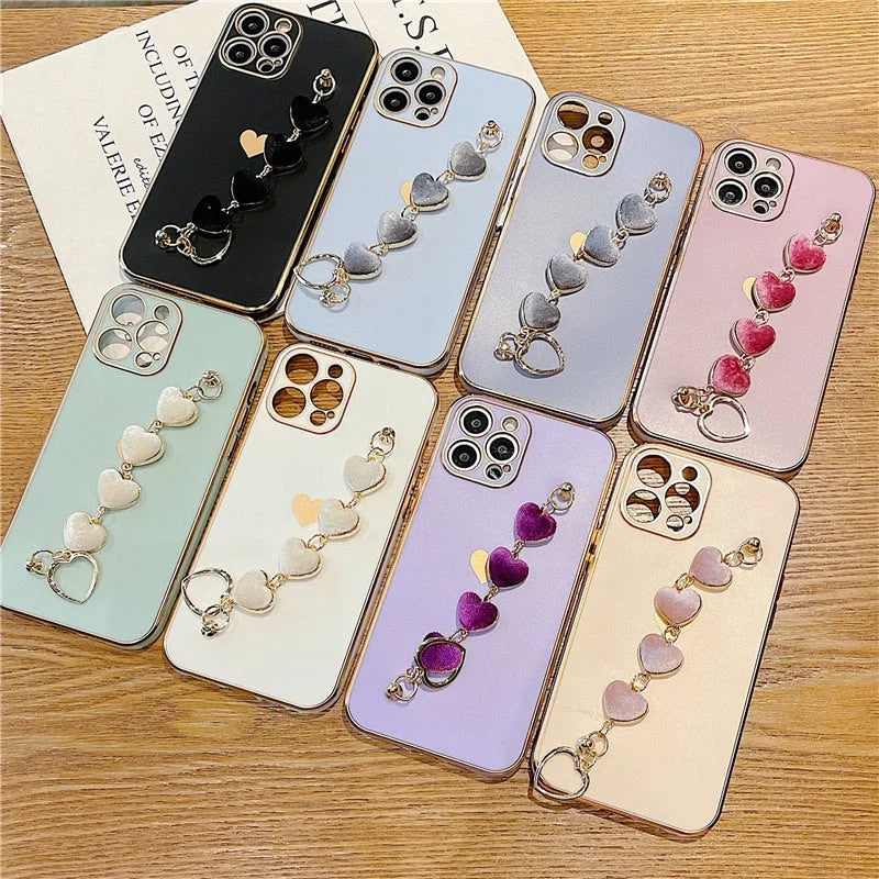 Case Matte Love Chain