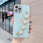 Case Matte Love Chain - iPhone 12 Mini / Verde Claro