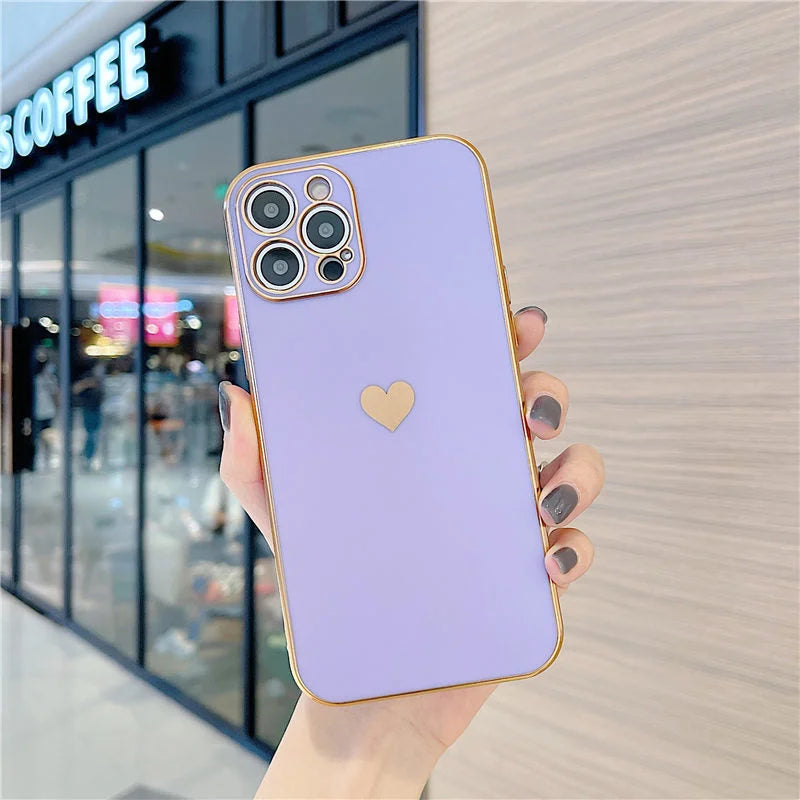 Case Matte Love - iPhone 11 / Roxo