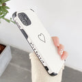 Case Paper Love - iPhone 12 Mini / Preto