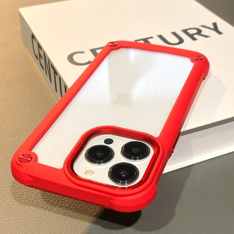 Case Pro Armor - iPhone 14 / Vermelho