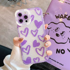 Case Pro Heart - iPhone 13 / Roxo