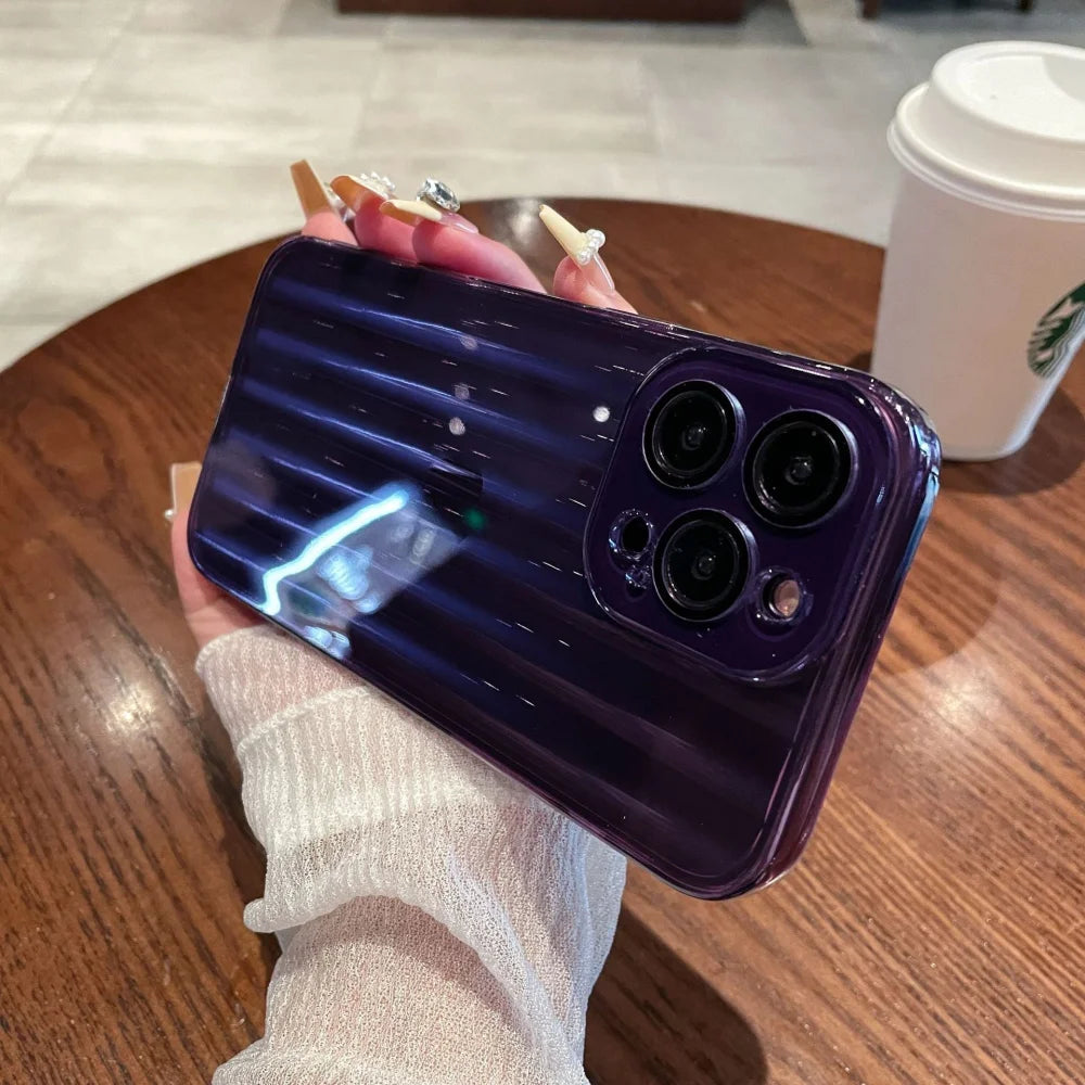 Case Pro Stripe - Roxo / iPhone 14