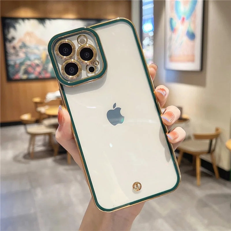 Case Real Gold - iPhone 7, 8 e SE 2020 / Verde