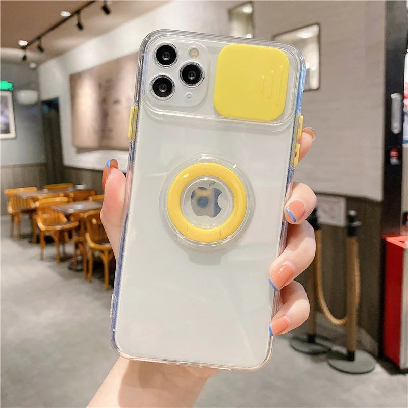 Case Ring Color - iPhone 12 Mini / Amarelo